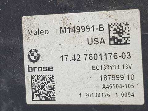 Foto 2ª: Electroventilador Bmw X3 XDRIVE 20D (2010)