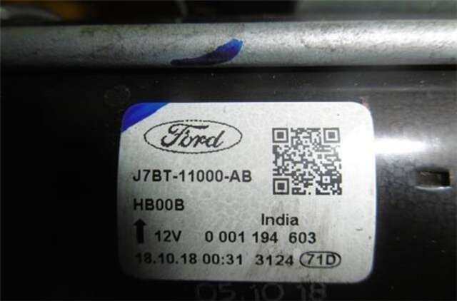 Motor de Arranque Ford Ka 1.2 BASIS [1.2 LTR. - 51 KW TI-VCT CAT]