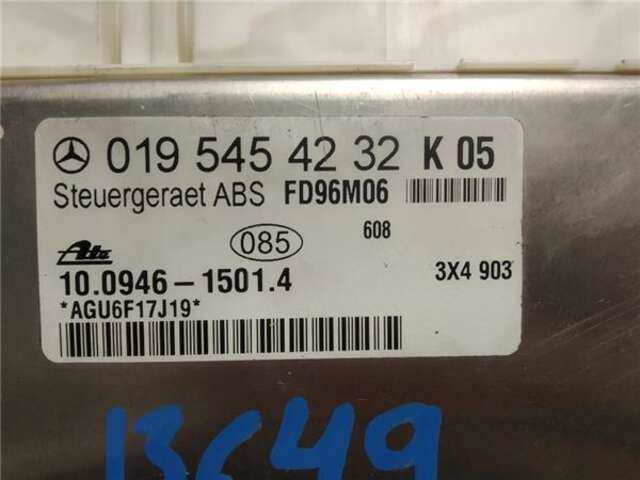 Foto 3ª: Centralita Abs Mercedes Clase C 160 2.5 250 T TURBODIESEL (202.188) [2.5 LTR. - 110 KW 20V TURBODIESEL CAT] [OM 605.912]