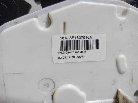 Foto 2ª: Cerradura Puerta Delantera Derecha Skoda Yeti ACTIVE 105CV [CBZB] (2009)