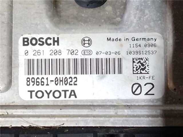 Foto 2ª: Centralita Motor ECU Toyota Aygo 1.0 BÁSICO [1.0 LTR. - 50 KW CAT] [1KR-FE]