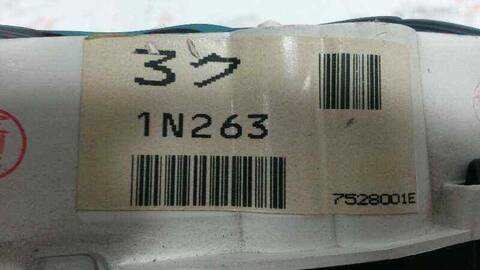 Foto 3ª: Cuadro de Instrumentos Nissan Almera 75CV 55KW (1995)