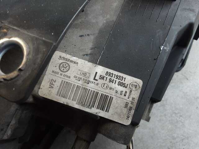 Foto 3ª: Faro Izquierdo Volkswagen Golf 2.0 TDI 140CV [CBAB] (2009)