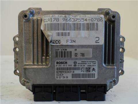 Foto 2ª: Centralita Motor ECU Peugeot 207 1.6 HDI 90CV 66KW [9HX (DV6ATED4)] (2007)