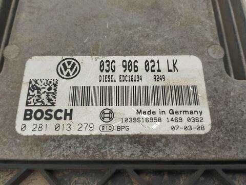 Foto 3ª: Centralita Motor ECU Seat Leon 1.9 TDI 105CV 77KW [BXE] (2007)