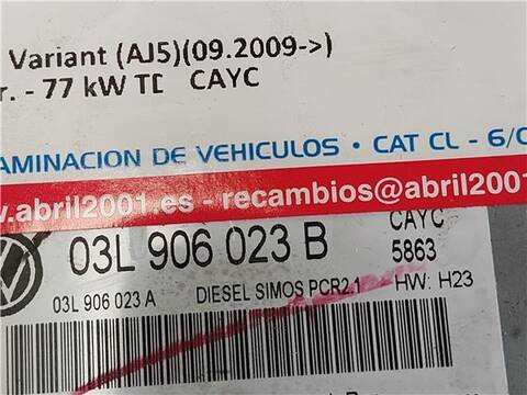 Foto 3ª: Centralita Motor ECU Volkswagen Golf 1.6 ADVANCE 105CV 77KW [CAYC] (2011)