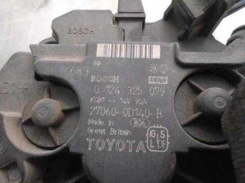 Foto 2ª: Alternador Toyota Corolla 1.4 16V CAT 97CV 71KW [4ZZFE] (2006)