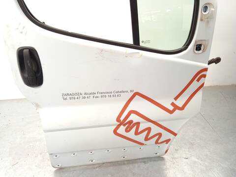 Foto 2ª: Puerta Delantera Derecha Nissan Primastar 1.9 DCI 80 82CV 60KW FURGONETA [F9Q762] (2005)
