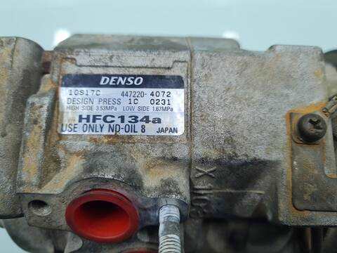 Foto 2ª: Compresor Aire Acondicionado Toyota Land Cruiser D4-D VX 5-PTAS.) 163CV 120KW [1KDFTV] (2001)