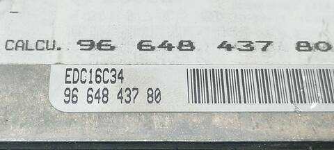 Foto 2ª: Centralita Motor ECU Citroen C4 COOL BERLINA 90CV 66KW [9HX] (2010)