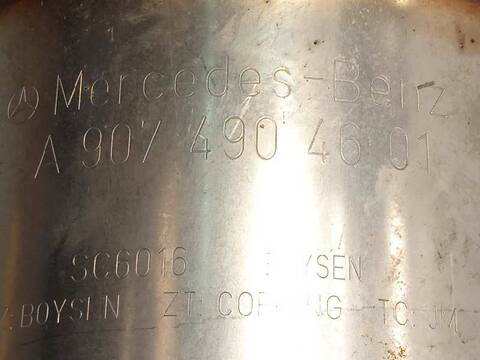 Foto 3ª: Tubo de Escape Mercedes Sprinter 419 CDI RWD 907.643 907.645 907.647) 190CV 140KW FURGONETA [654920] (2024)