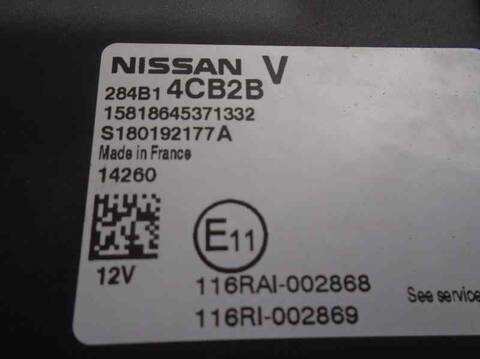 Foto 2ª: Centralita Confort BSI Nissan Qashqai 1.5 TD CAT 110CV 81KW [K9K] (2014)