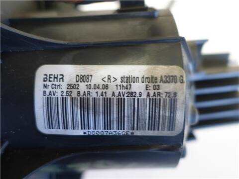 Foto 3ª: Calefacción Opel Zafira 1.9 CDTI 120CV 88KW [Z 19 DT] (2006)