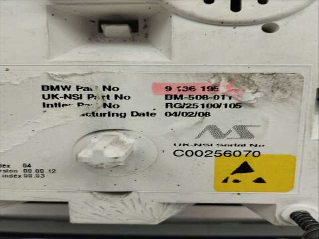 Foto 3ª: Cuadro de Instrumentos Mini Mini COOPER D 109CV 80KW [9HZ] (2008)