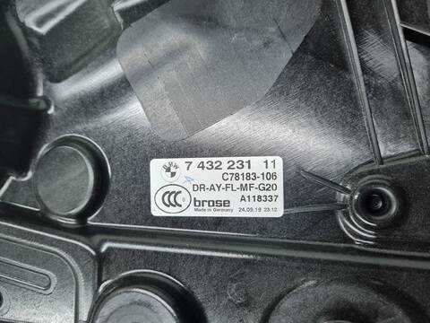 Foto 2ª: Elevalunas Eléctrico Delantero Izquierdo Bmw Serie 3 315 318D M SPORT BERLINA 150CV 110KW [B47D20B] (2019)