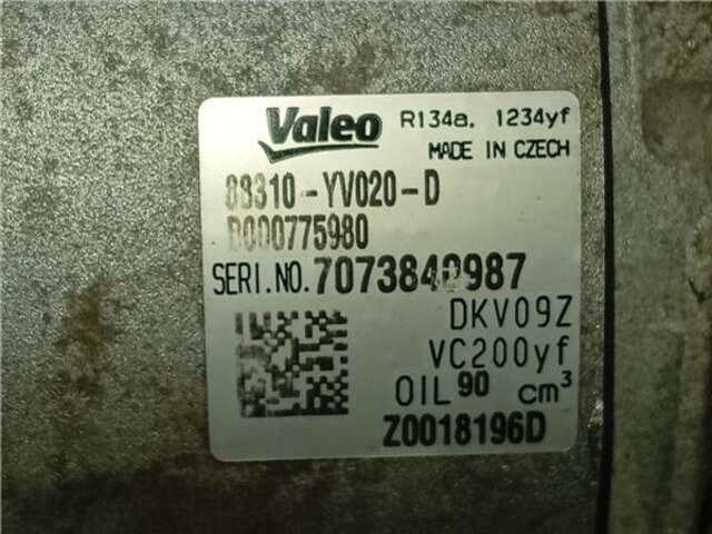 Foto 2ª: Compresor Aire Acondicionado Citroen C1 1.2 CITY EDITION [1.2 LTR. - 60 KW 12V VTI - PURETECH] [HMT]