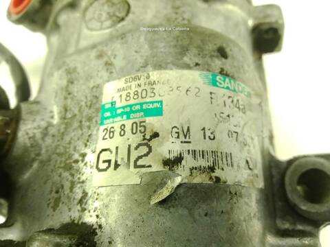 Foto 2ª: Compresor Aire Acondicionado Opel Corsa 1.3 CDTI F08 F68) [Z 13 DT] (2000)