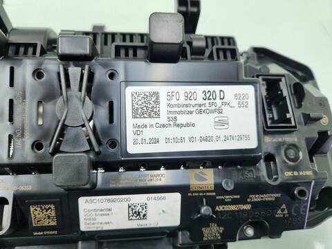 Foto 4ª: Cuadro de Instrumentos Seat Ateca STYLE GO 150CV 110KW [DTTC] (2024)