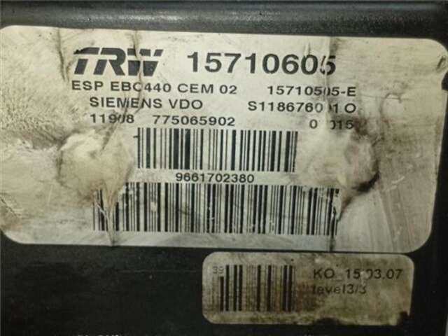 Foto 2ª: Abs Peugeot 407 1.6 BUSINESS LINE [1.6 LTR. - 80 KW HDI FAP CAT (9HZ - DV6TED4)] [9HZ (DV6TED4)]