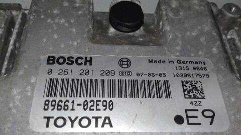 Foto 2ª: Centralita Motor ECU Toyota Auris 1.4 16V CAT 97CV 71KW [4ZZ] (2007)