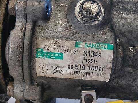 Foto 3ª: Compresor Aire Acondicionado Peugeot 207 1.4 16V 88CV 65KW [KFU (ET3J4)] (2006)