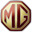 Piezas para Mg de desguace. Logotipo Mg