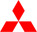 Piezas para Mitsubishi de desguace. Logotipo Mitsubishi